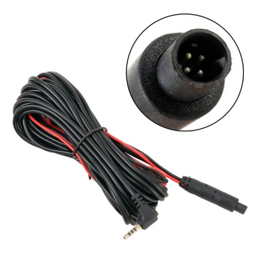 10m Car Reversing Camera Extension Cord Rearview Mirror Recorder - 1