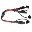 SAE One to Two Extension Cable Car Power Cord - 2