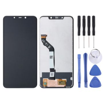 TFT LCD Screen for Xiaomi Pocophone F1 with Digitizer - Black - 1