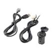 Car RD45 USB/AUX Audio Adapter Cable for Citroen C2/C5/Peugeot 207/307/408/508 - 1