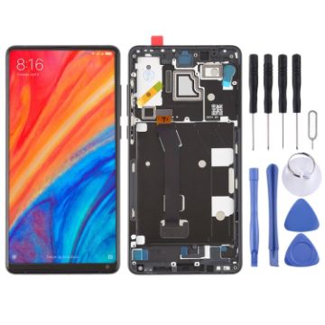 TFT LCD Screen for Xiaomi MI Mix 2S Digitizer Full Assembly (Black) - 1