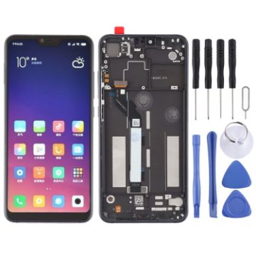 Xiaomi Mi 8 Lite TFT LCD Screen Digitizer Full Assembly (Black) - 1