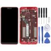 Red Xiaomi Mi 8 Lite TFT LCD Screen Digitizer Full Assembly with Frame - 2