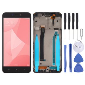 TFT LCD Screen for Xiaomi Redmi 4X Digitizer Full Assembly (Black) - 1