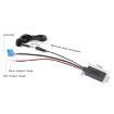Car AUX Bluetooth Audio Cable + MIC for BMW X3 E83 - 4