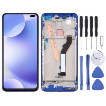 LCD Screen for Xiaomi Redmi K30 5G Digitizer Assembly with Frame - 1