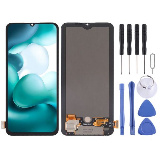 AMOLED LCD Screen for Xiaomi Mi 10 Lite 5G with Digitizer - 1