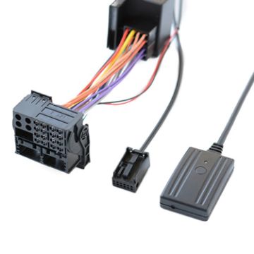 Car AUX Bluetooth Audio Cable + MIC for BMW E86 X3 E83 - 1