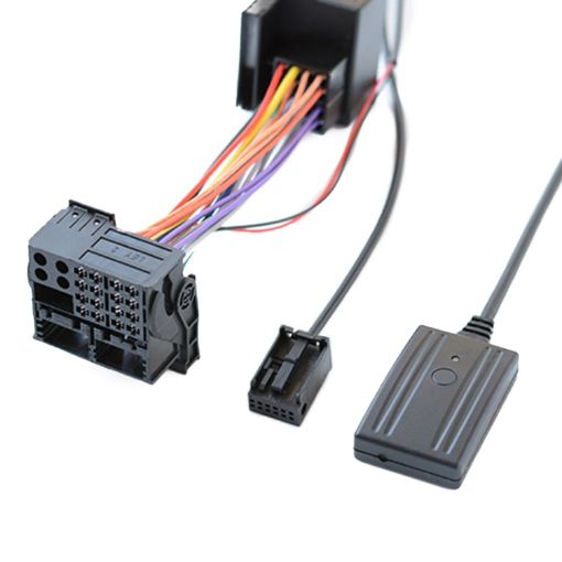 Car AUX Bluetooth Audio Cable + MIC for BMW E86 X3 E83 - 1