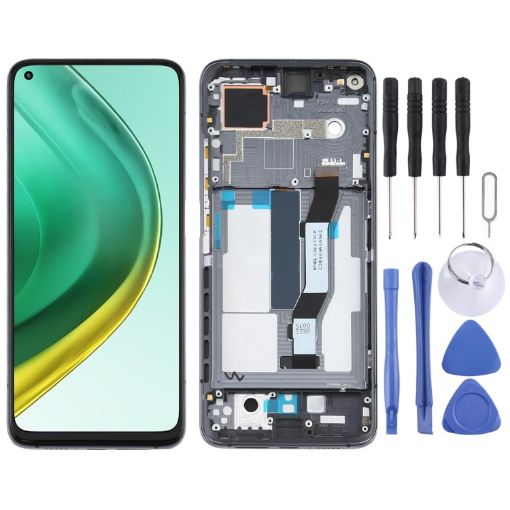 LCD Screen and Digitizer Assembly for Xiaomi Mi 10T Pro 5G - Black - 1