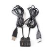 Universal Dual USB Charging Cable Switch Holder for Alpine/Pioneer - 2