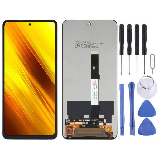 LCD Screen and Digitizer Assembly for Xiaomi Poco X3/Redmi Note 9 Pro 5G/Mi 10T Lite - 1