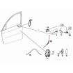 Mercedes-Benz Smart Fofour 454 Front Exterior Door Handle Cable - 5