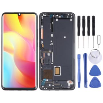 AMOLED LCD Screen for Xiaomi Mi Note 10 Lite - Black - 1