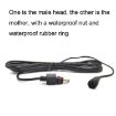 5m 12V/24V DC Pump Solar Light Extension Cable - Black - 3
