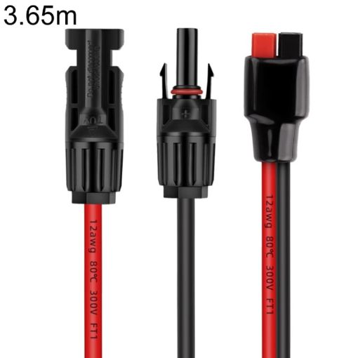 3.65m MC4 to 30A Anderson Charging Cable - 1
