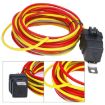12V 40A Electric Cooling Fan Thermostat Temperature Sensor Switch - 3