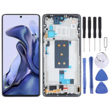 OLED LCD Screen for Xiaomi Mi 11T/11T Pro - Black - 1