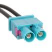 Volkswagen FAKRA RF Radio Antenna Adapter with Amplifier - 4
