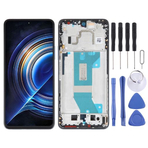 AMOLED LCD Screen For Xiaomi Redmi K50/K50 Pro - Blue - 1