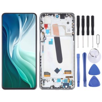 OLED LCD Screen for Xiaomi Mi 11i Digitizer Assembly (Silver) - 1