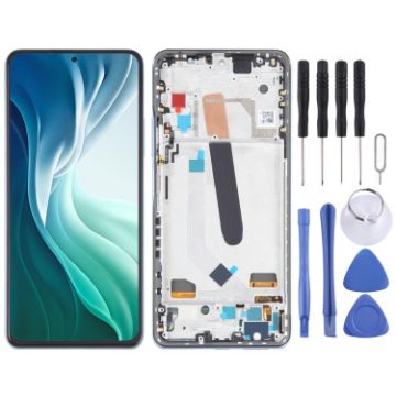 OLED LCD Screen for Xiaomi Mi 11i Digitizer Assembly with Frame - 1
