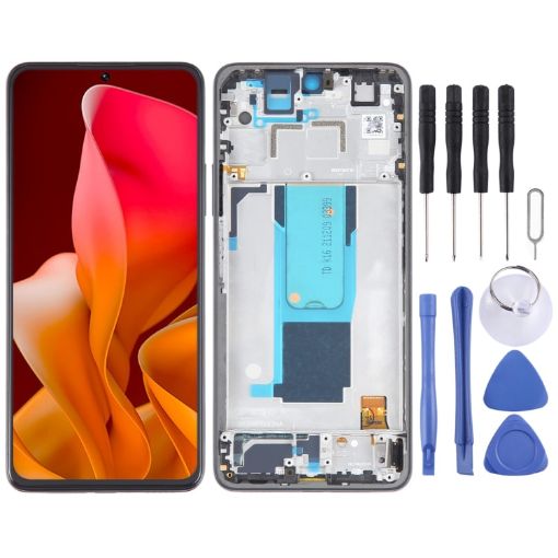 LCD Screen Xiaomi 11i 5G Digitizer Full Assembly with Frame - 1