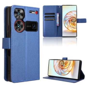 ZTE nubia Z60 Ultra Blue Leather Phone Case - 1