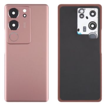 Vivo V29 Battery Back Cover & Camera Lens Cover - Purple Red - 1