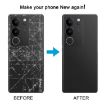 Vivo V29 Battery Back Cover & Camera Lens Cover - Purple Red - 6