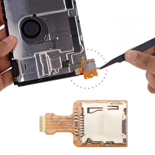 Nintendo 3DS XL TF Card Slot Flex Cable - 1