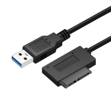 Professional USB 3.0 to Slimline SATA Cable Adapter - 1