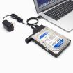 Olmaster External Notebook Hard Drive Adapter Cable - USB3.0 to SATA Converter - 6