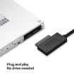 Professional USB 2.0 to Slimline SATA Cable Adapter - 5