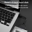 USB-C to SATA Hard Drive Converter for 2.5" SSD/HDD (Black) - 4