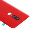 OnePlus 6 Red Battery Back Cover - Smooth Surface - 4