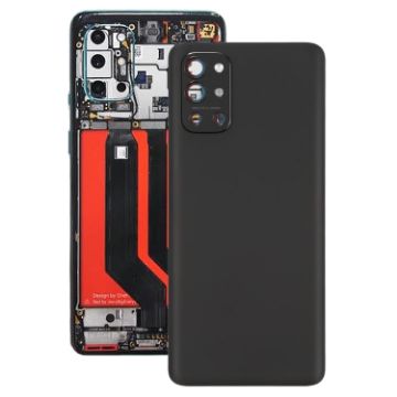 OnePlus 9R Battery Back Cover With Camera Lens - Frosted Black - 1