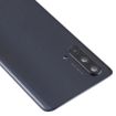 OnePlus Nord CE 5G Battery Back Cover with Camera Lens Cover - Black - 4