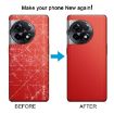 OnePlus 11R CPH2487 Battery Leather Back Cover - Red - 6