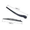 BMW E46 Car Window Windshield Wiper Arm Assembly 61628220830 - 7