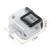 Waterproof Case + Touch Back Cover for GoPro HERO7 White/Silver - 6