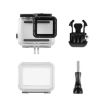 Waterproof Case + Touch Back Cover for GoPro HERO7 White/Silver - 7