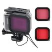 Waterproof Housing Case for GoPro HERO6/5 + Touch Screen Back Cover - 3