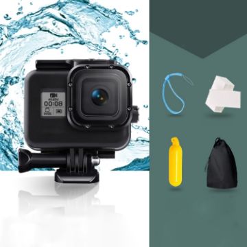 GoPro HERO8 Black Waterproof Housing Case - 45m, Black - 1