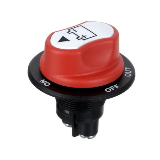 Jtron On/Off Car Battery Switch - MAX DC 50V 50A CONT 75A INT - 1