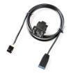 BMW E46 CD AUX Interface + Wiring Harness, 1.5m Cable Length - 1