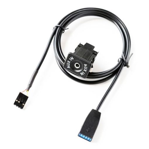 BMW E46 CD AUX Interface + Wiring Harness, 1.5m Cable Length - 1