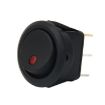 20 Amp 12V Triple Plug LED Rocker Switch (Red Light) - 3