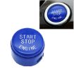 BMW 5/6/7 Series F Chassis Start Stop Button Cover (Blue) - 1