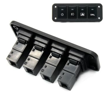 Car Modified 4-position Switch Panel for Toyota - 12-24V - 1